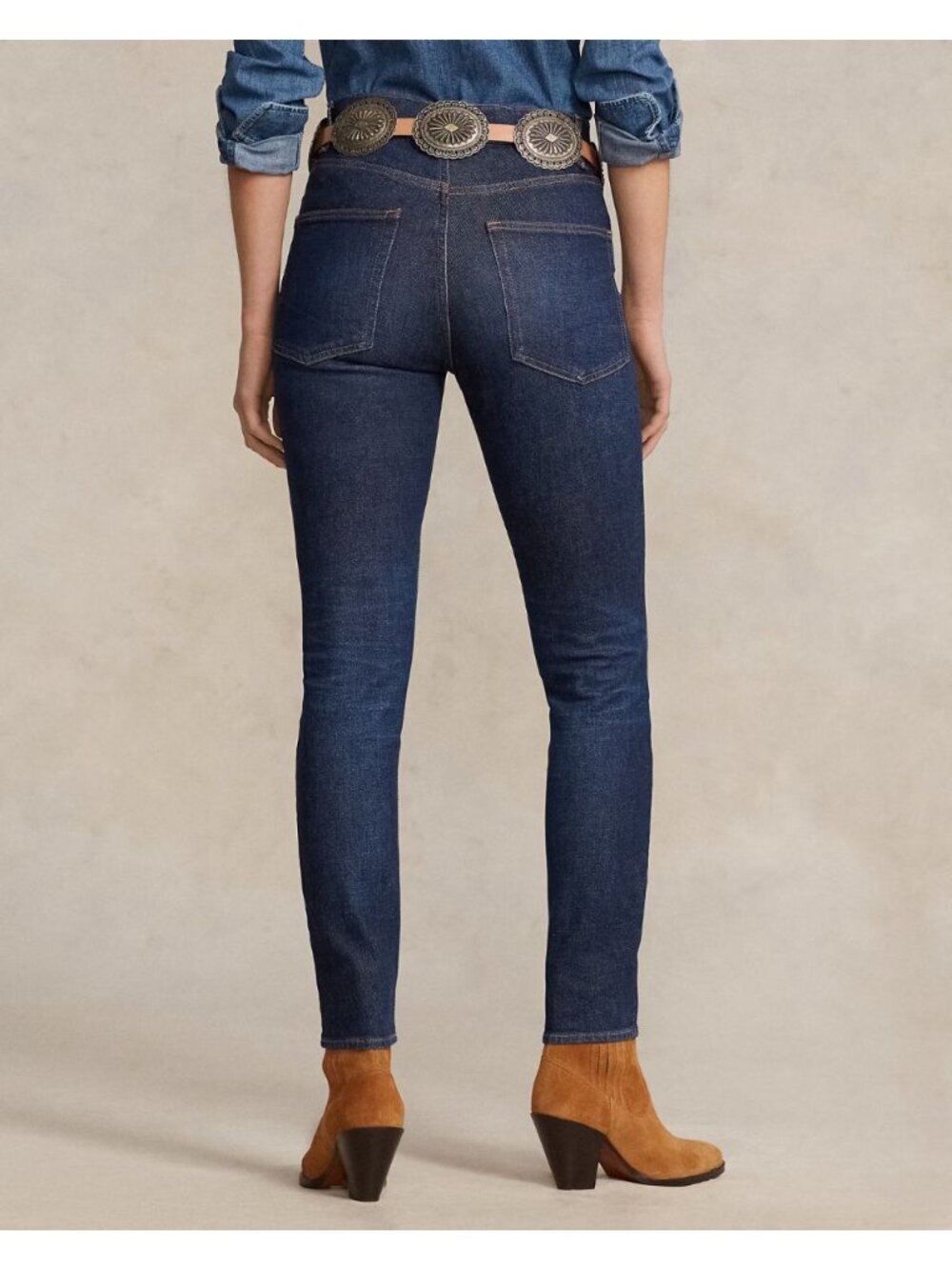 NEW Polo Ralph Lauren Women's 25 High-Rise Skinny Ankle Jean • Reg Price $198 - Picture 5 of 6